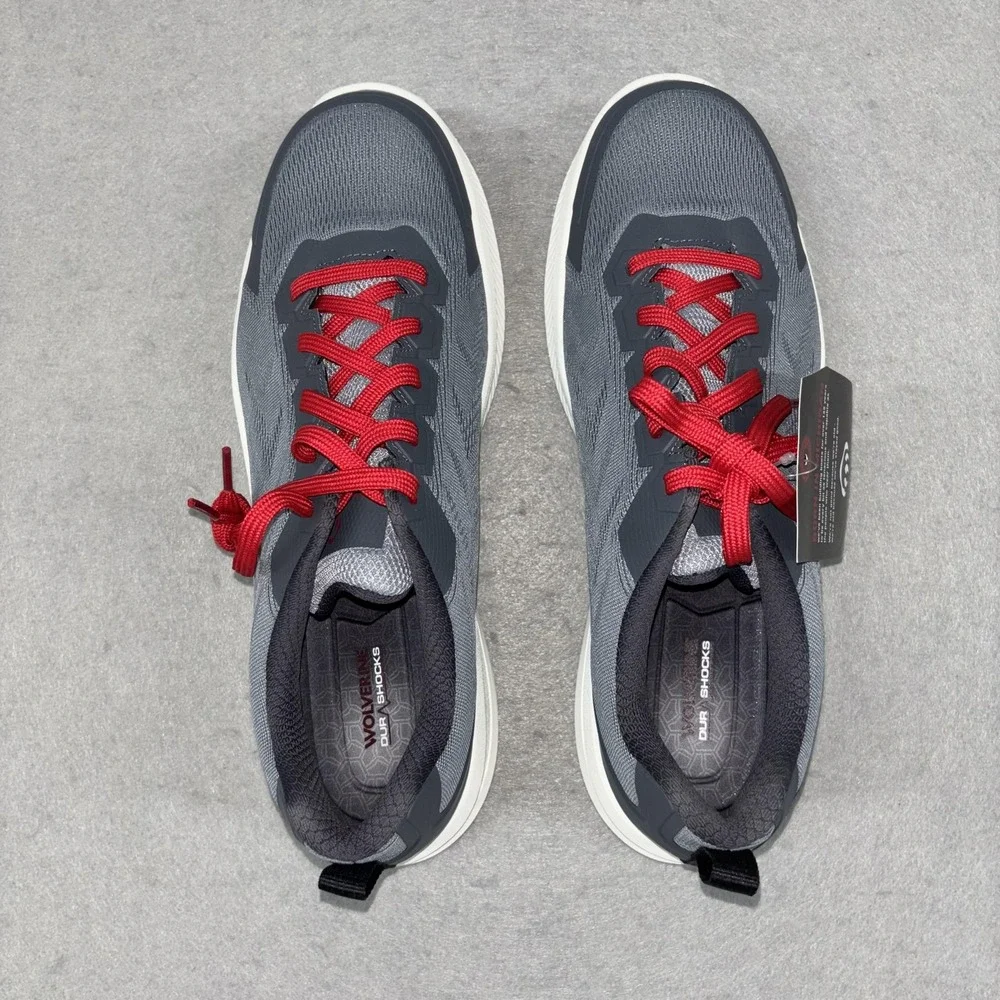 Wolverine Bolt Knit DSPRG Shoes Mens Size 11‎ EW Grey Red Work CarbonMAX Toe